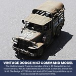 AJ059 Vintage Dodge M42 Command 